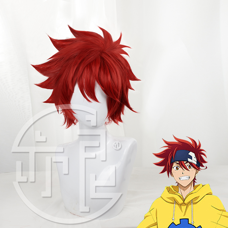 Anime Cosplay With Red Hair - Anime SK8 de Infinity Reki Cosplay