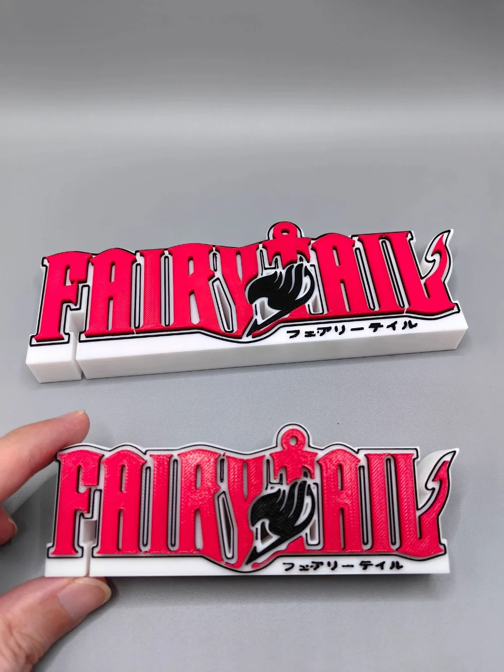 Anime Cosplay Title - Anime Fairy Tail 3D Gedrukt Model