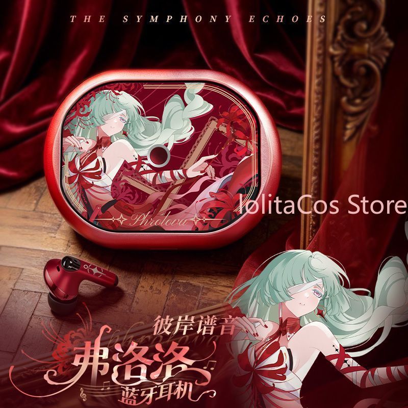 Anime Cosplay Event - Wuthering Waves Phrolova Cartoon Oortelefoon Oordopjes