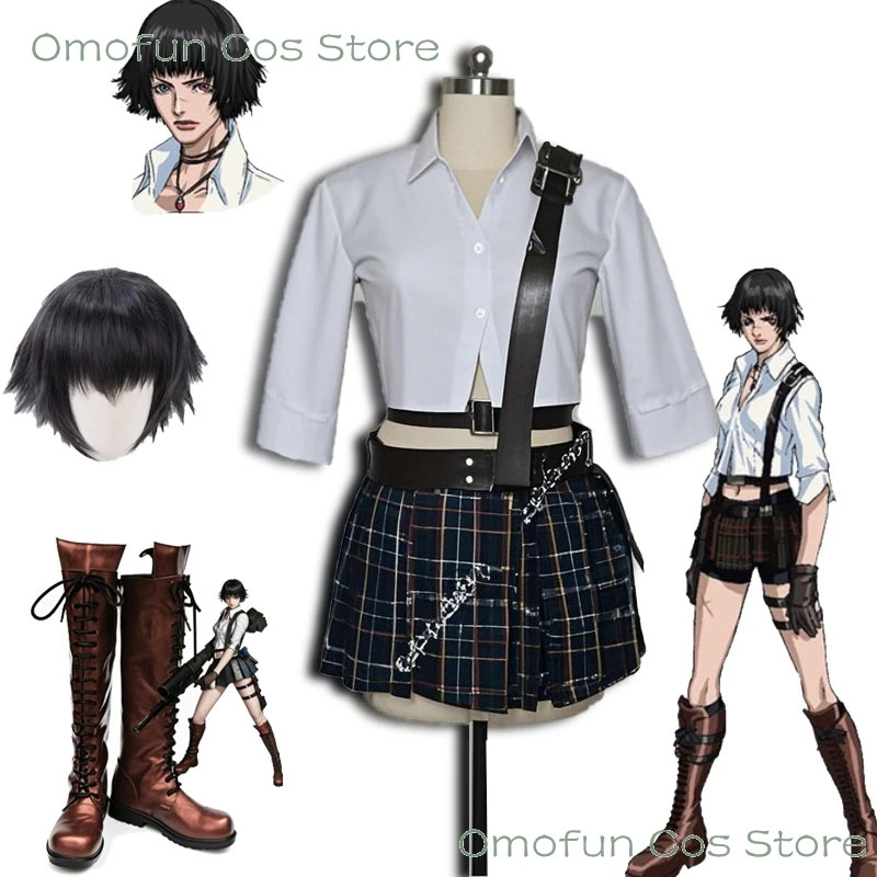 Anime Cosplay Event 2025 - 2025aaa DMC Lady Cosplay Laarzen Kostuum