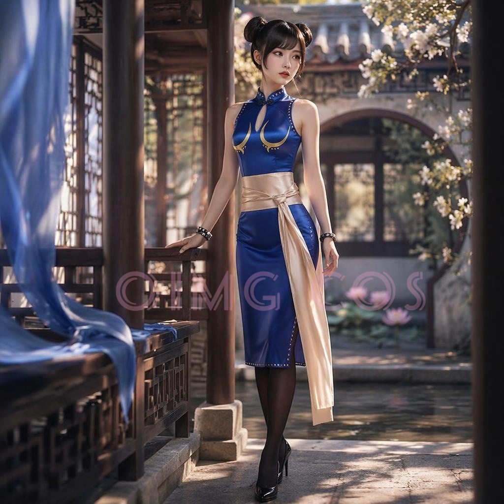Anime Cosplay Event - Game Street Fighter Chun Li Cosplay-kostuum