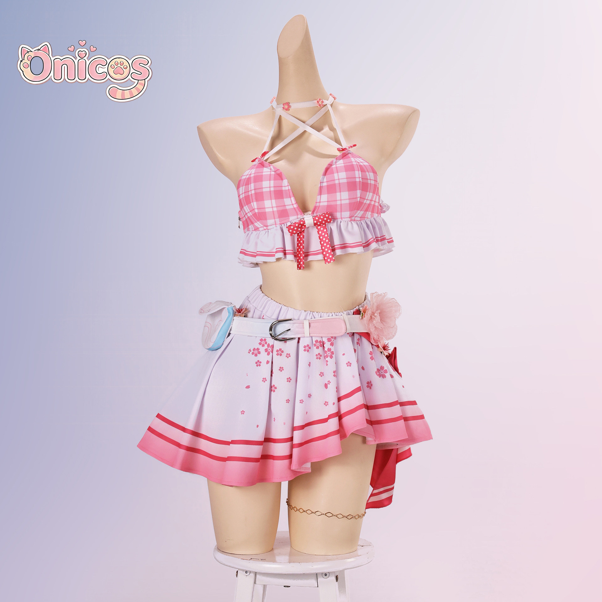 Cosplay Anime Shoes - Wuthering Waves Chisa · Perzik-ijs ‌