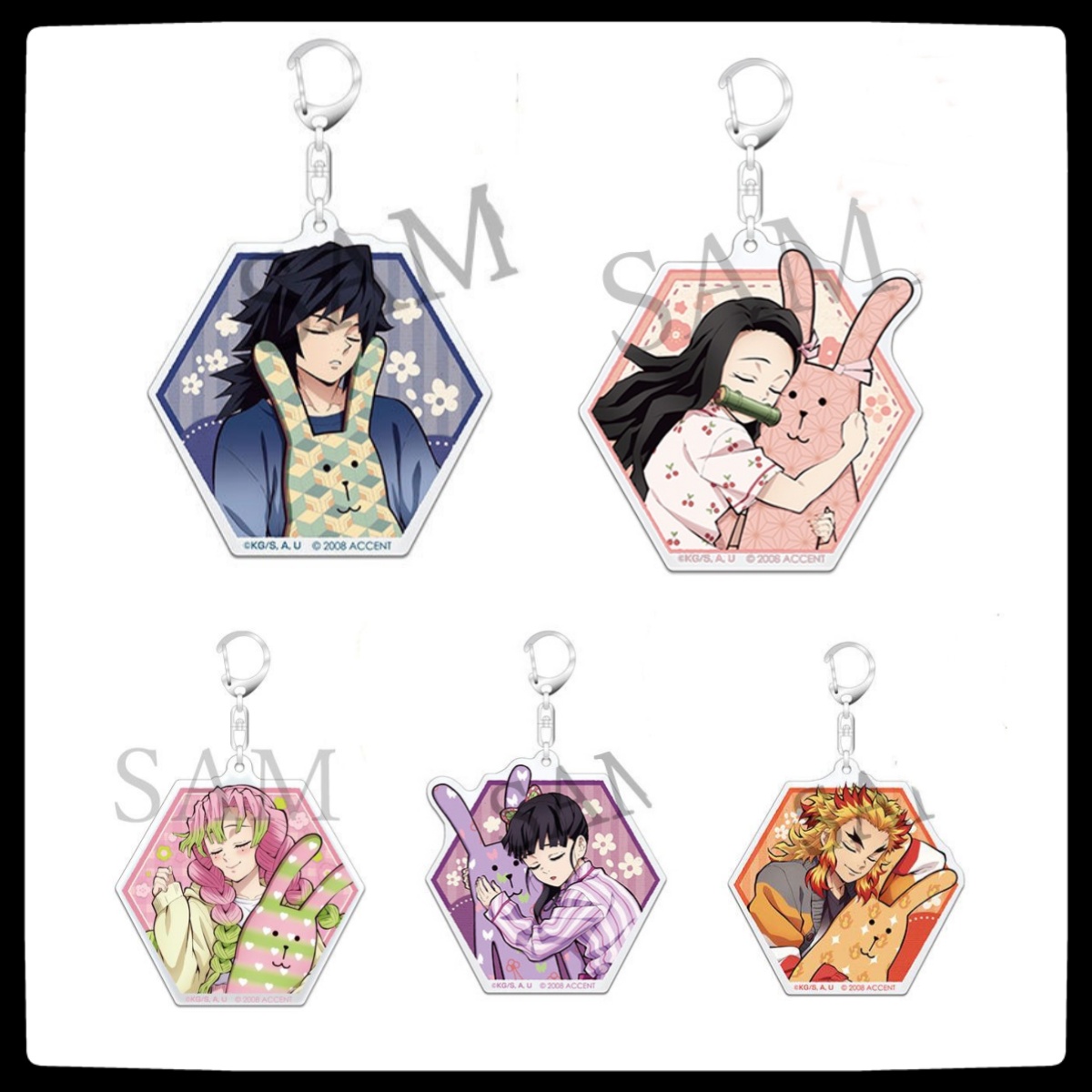 Anime Cosplay Tanjiro - demon slayer acryl sleutelhanger Tanjiro Immortal