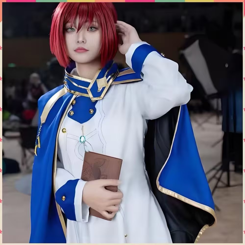 Anime Cosplay With Red Hair - Shirayuki Cosplay Kostuums Anime Sneeuwwitje met