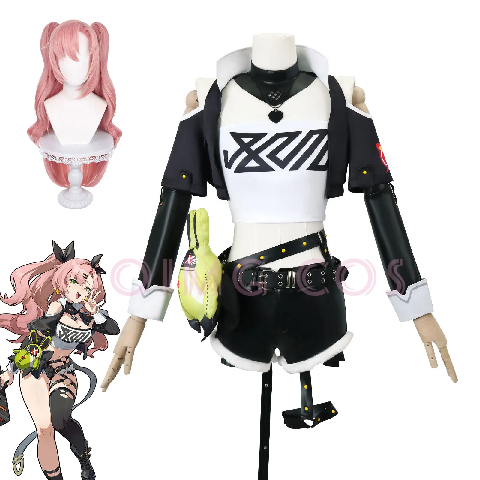 Anime Cosplay Wigs - Nicole Demara Zenless Zone Zero Cosplay