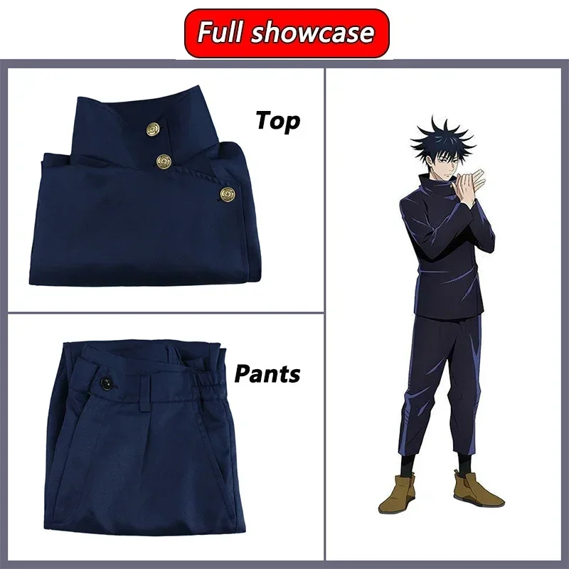Anime Cosplay Jujutsu - Fushiguro Megumi Cosplay Kostuum Anime Jujutsu