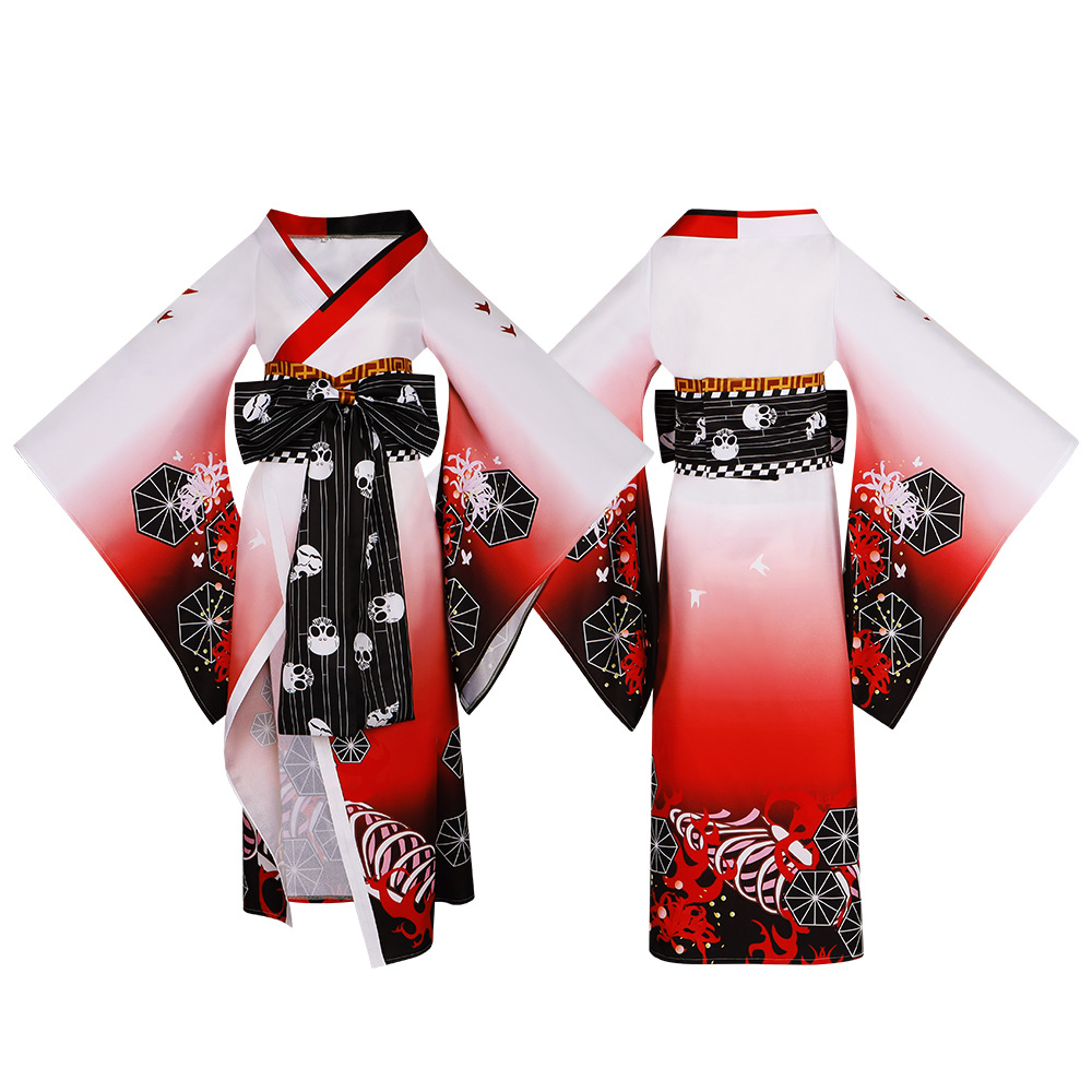 Chainsaw Man Cosplay - Chainsaw Man Hyakkiyakou Kimono Cosplay Kostuum