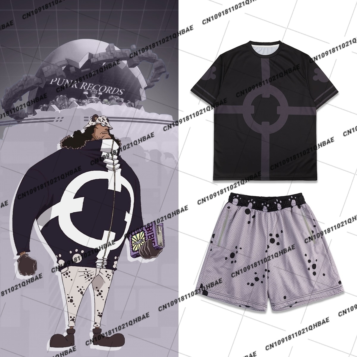 Anime Cosplay Costumes - Nieuwe Egghead Island Bartholemew Kuma Anime