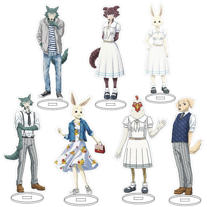 Anime Cosplay Rental - 16CM Anime BEASTARS Legoshi Louis Juno