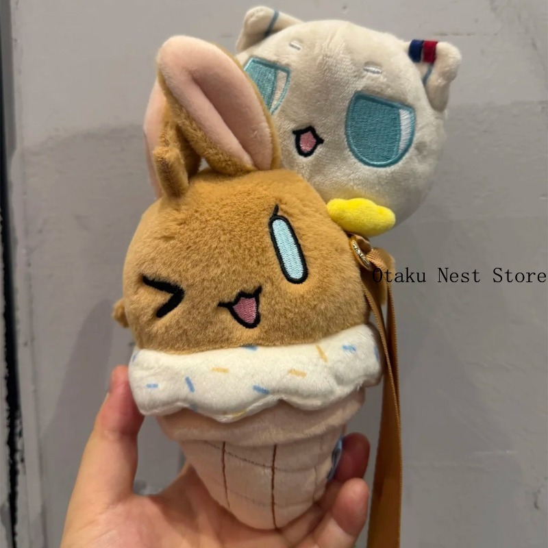 Anime Doll Cosplay - Arknights Konijn IJs Vorm Pluche Pop