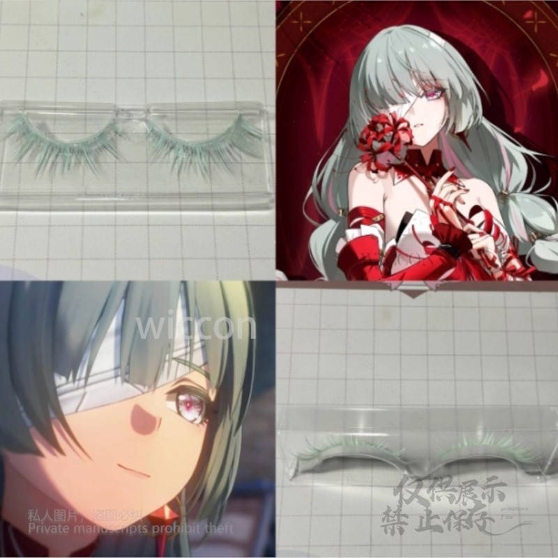 Anime Cosplay Costumes - Anime Phrolova Cosplay Pruik Groen Roze
