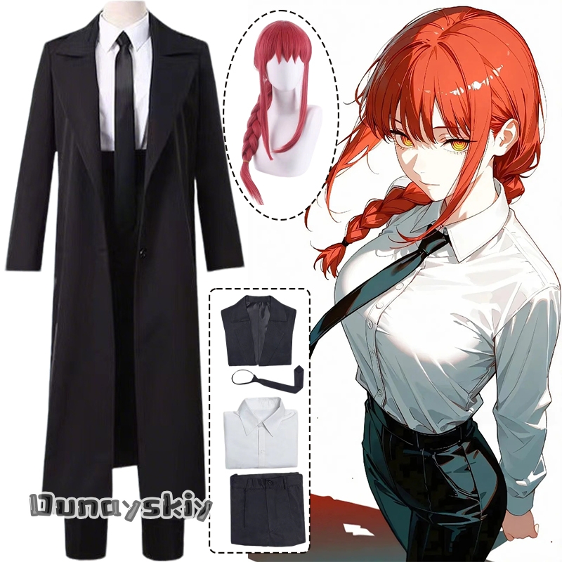 Chainsaw Man Cosplay - Anime Man Makima Cosplay Kostuum {Hemera}