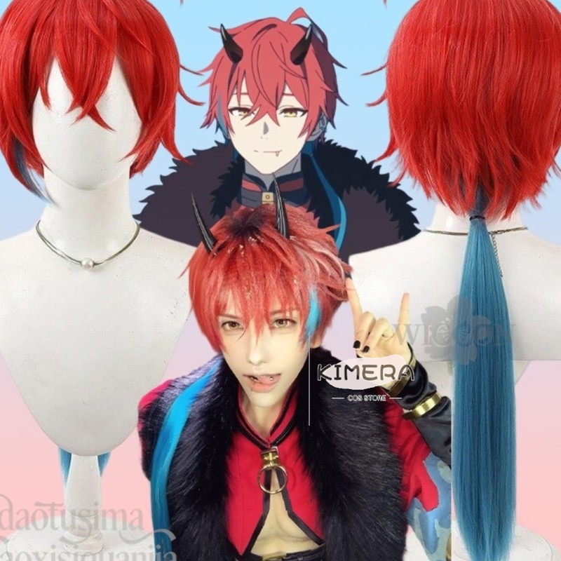 Anime Cosplay With Red Hair - Kimera Store Anime Prinses Kaguya! Cosplay