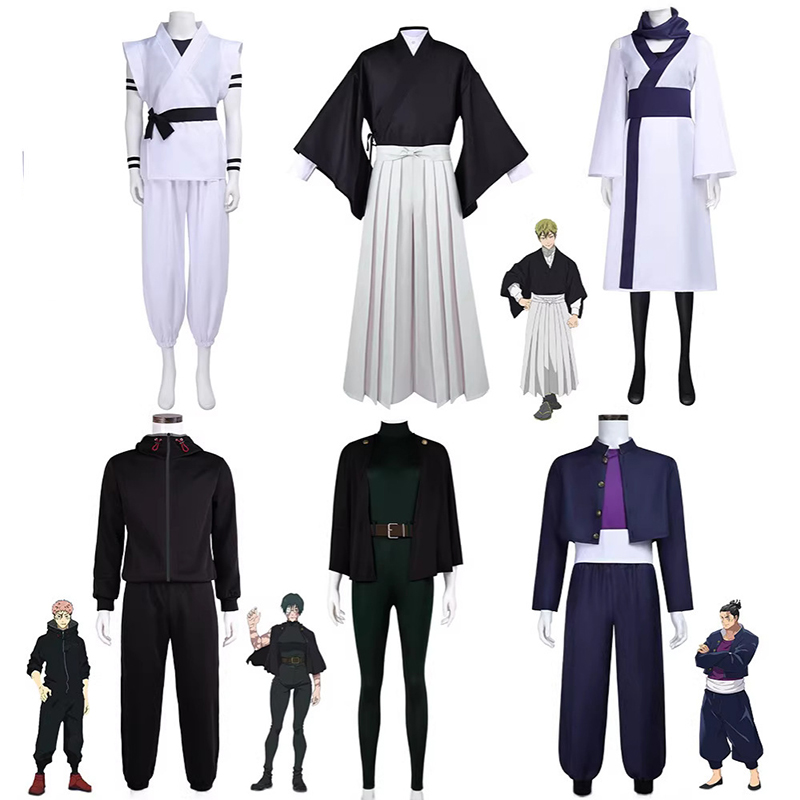 Anime Cosplay Jujutsu - Anime JJK Itadori Yuji Cosplay Kostuum