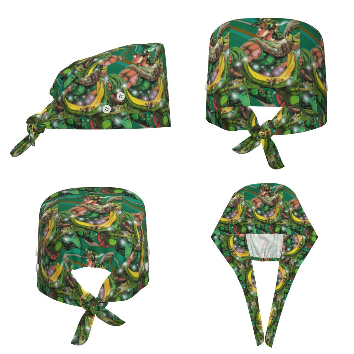Jojo Bizarre Hat - Jojo Bizarre Adventure Joseph Joestar Scrub