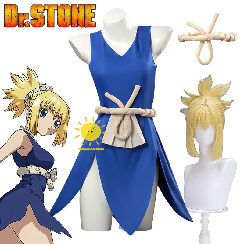 Anime Dr.Stone Cosplay Kohaku  - Anime Cosplay Waifu recensie en prijs