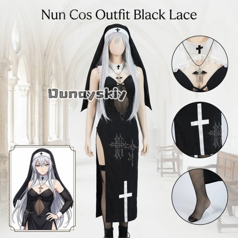 KS*06Originele Nonnenkostuum Z - Anime Cosplay Outfits Female recensie en prijs