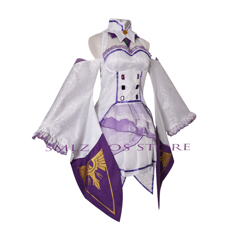 Emilia Cosplay Anime Re Zero K - Anime Cosplay Wigs recensie en prijs