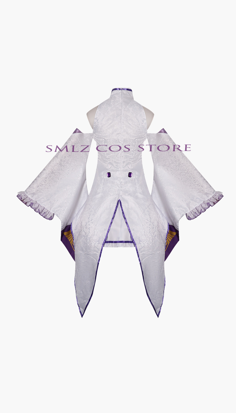 Emilia Cosplay Anime Re Zero K - Anime Cosplay Wigs recensie en prijs