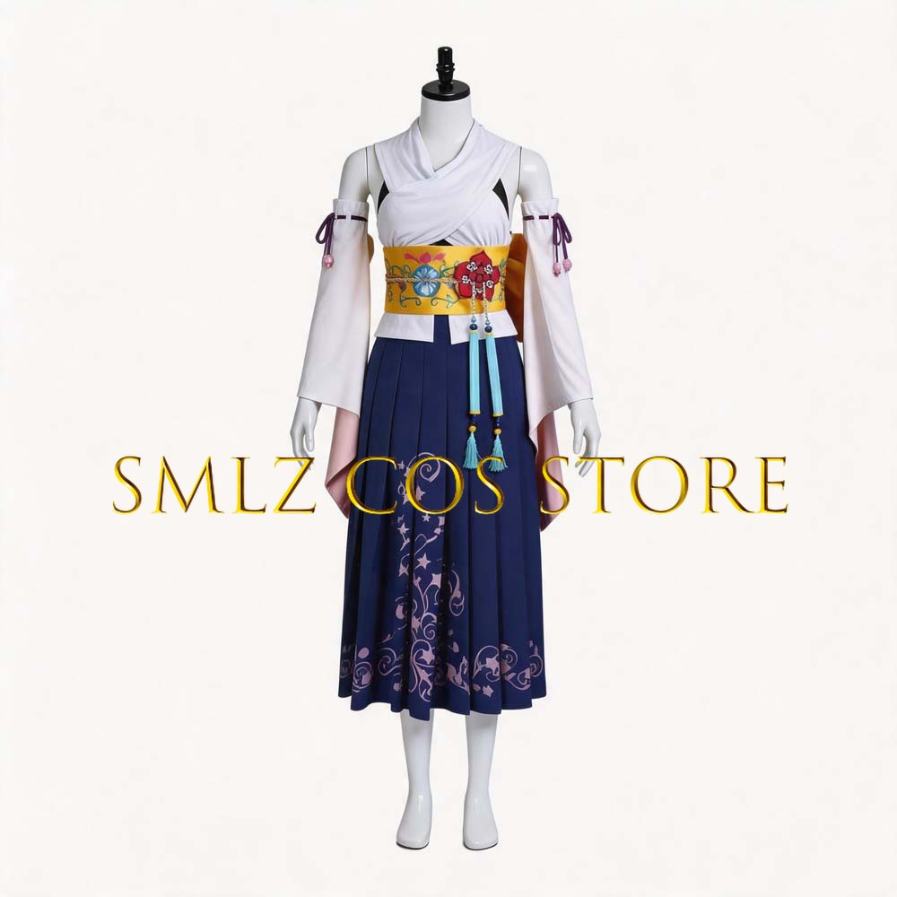 Smlz FFX Yuna Cosplay Anime FF - Anime Cosplay Clothes recensie en prijs