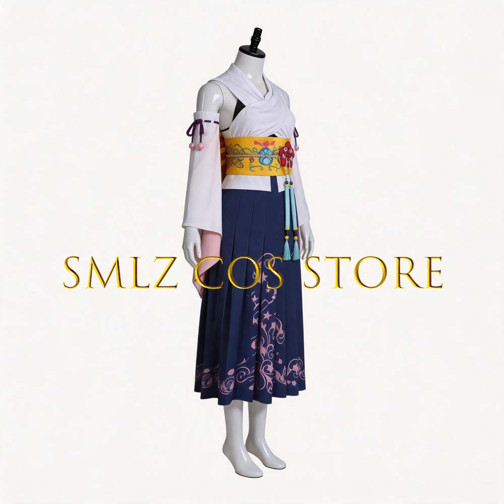 Smlz FFX Yuna Cosplay Anime FF - Anime Cosplay Clothes recensie en prijs