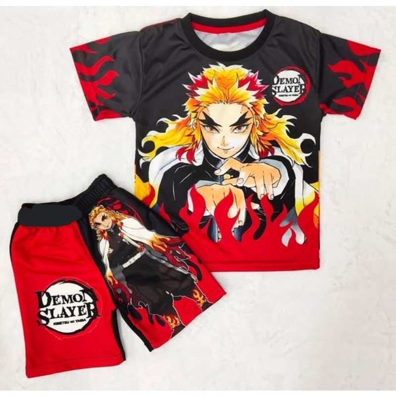Demon Slayer Kids T-shirt Shor - Anime Cosplay Tanjiro recensie en prijs