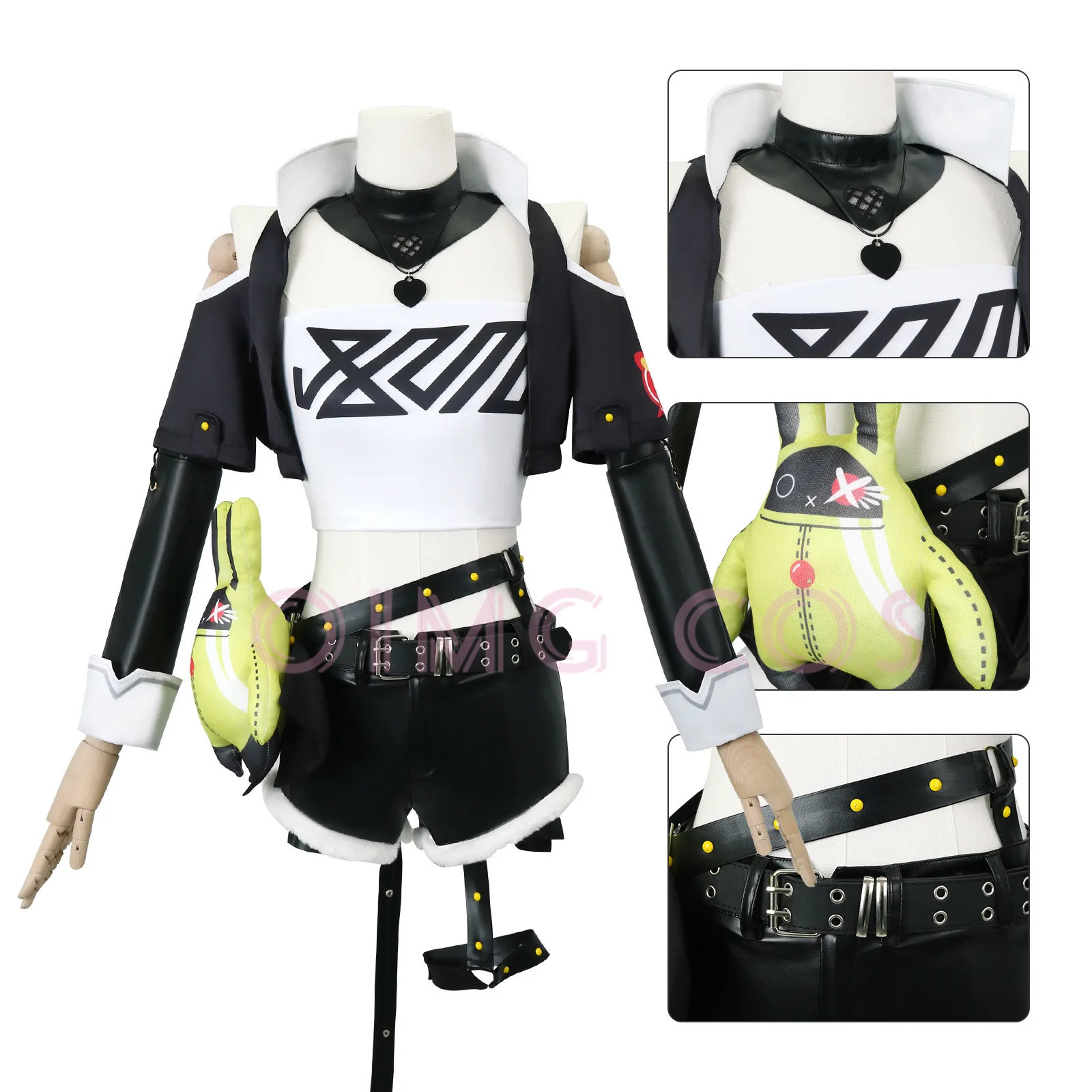 Nicole Demara Zenless Zone Zer - Anime Cosplay Wigs recensie en prijs