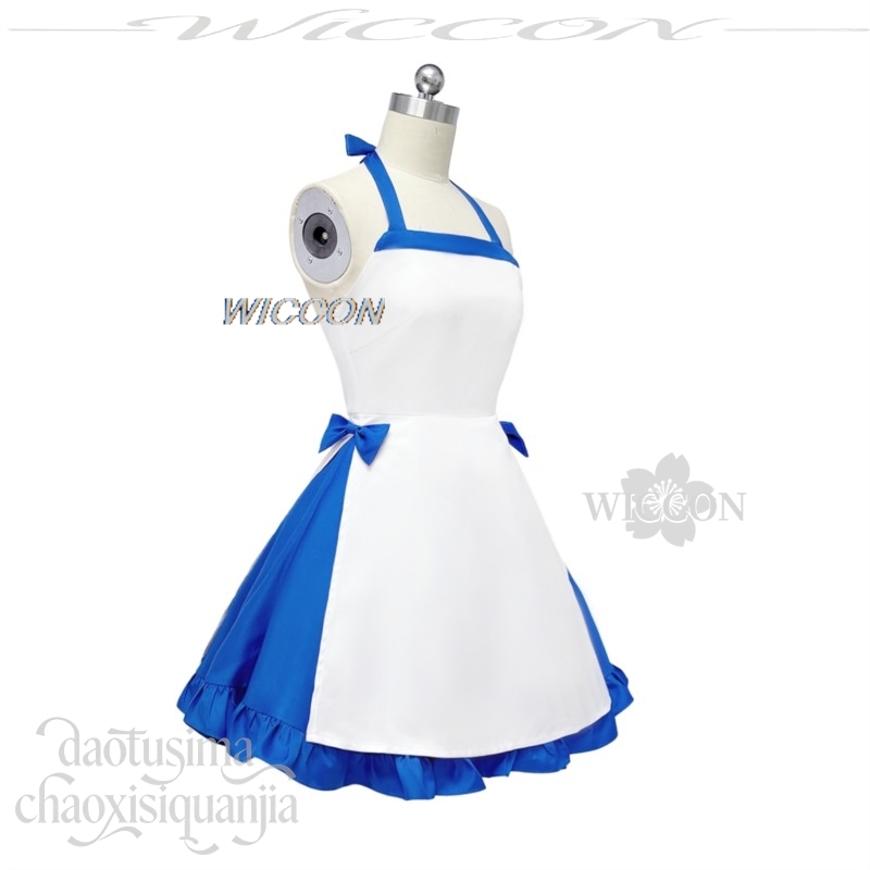 Ushirono Natsu Kostuum Blauw W - Zenos Anime Cosplay recensie en prijs