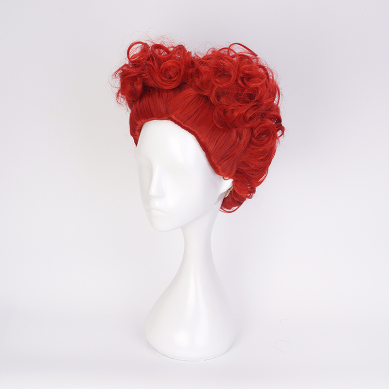 Alice Red Queen Cosplay Pruik  - Anime Cosplay With Red Hair recensie en prijs