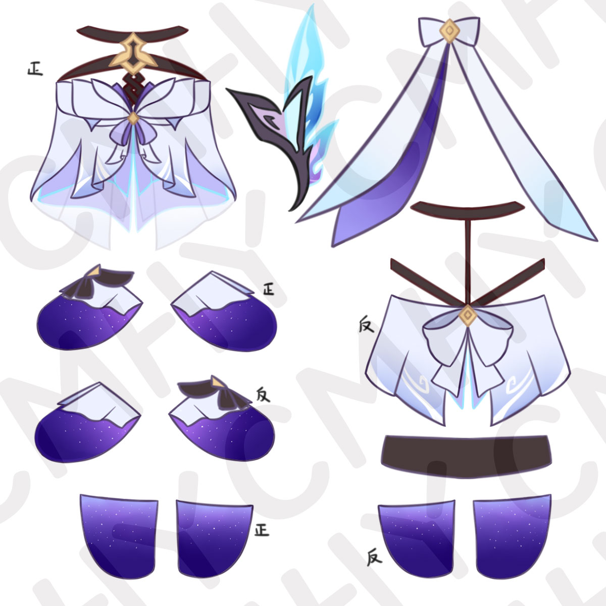 Game Genshin Impact Skirk Kat  - Anime Cosplay Clothes recensie en prijs
