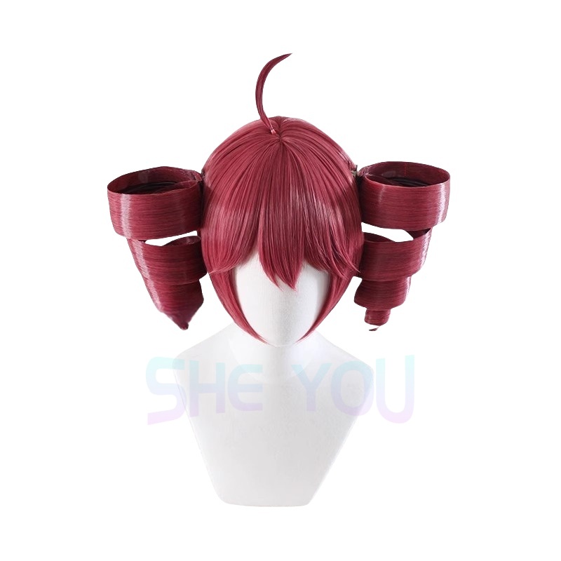 Anime Kasane Teto Pruik Cospla - Anime Cosplay With Red Hair recensie en prijs