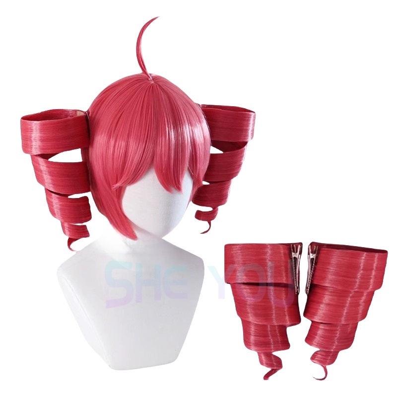 Anime Kasane Teto Pruik Cospla - Anime Cosplay With Red Hair recensie en prijs