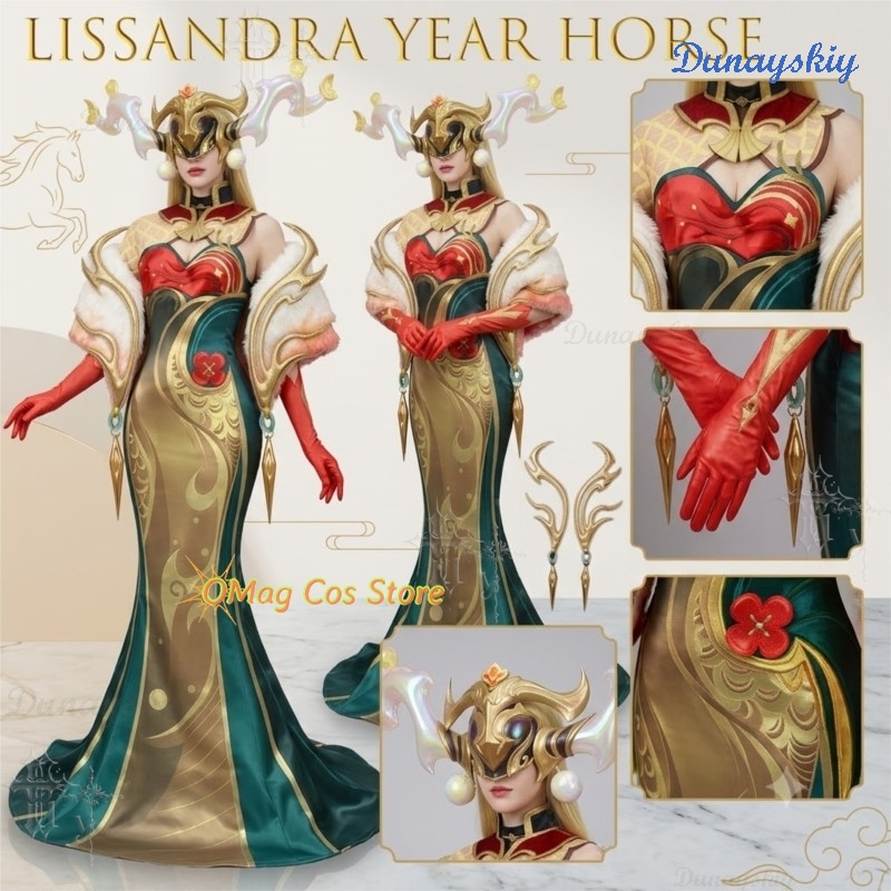Lissandra Year The Horse Prest - Anime Cosplay Outfits Female recensie en prijs