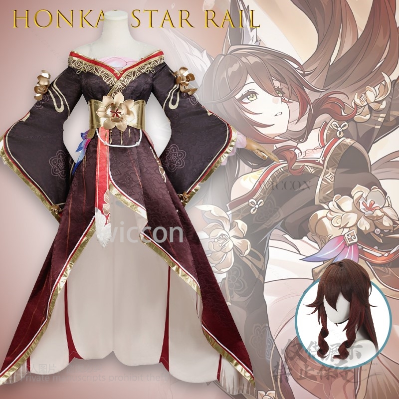 Game Honkai Star Rail Tingyun  - Anime Cosplay Wigs recensie en prijs