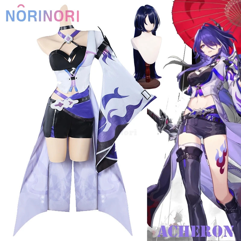 2025 Acheron Kostuum Pruik Spe - Anime Cosplay Event 2025 recensie en prijs