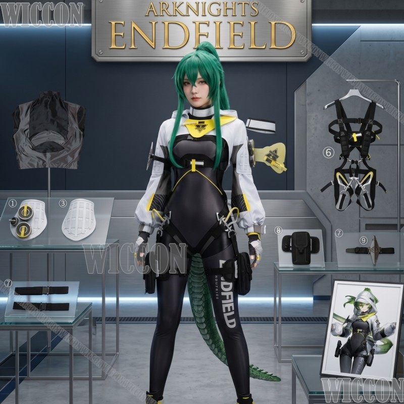Arknights Endfield fluoriet Co - Anime Cosplay Outfits Female recensie en prijs