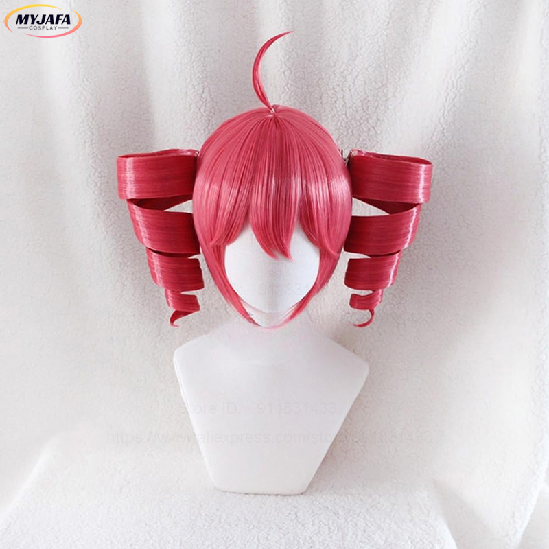 Anime Kasane Teto Cosplaypruik - Anime Cosplay With Red Hair recensie en prijs
