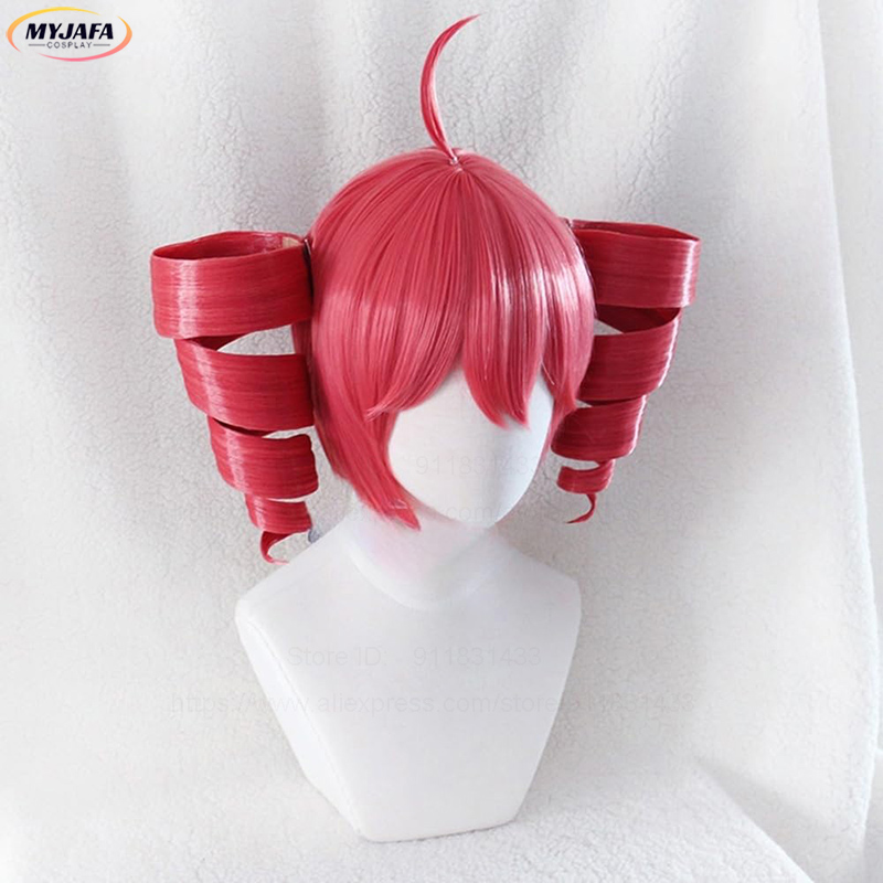 Anime Kasane Teto Cosplaypruik - Anime Cosplay With Red Hair recensie en prijs