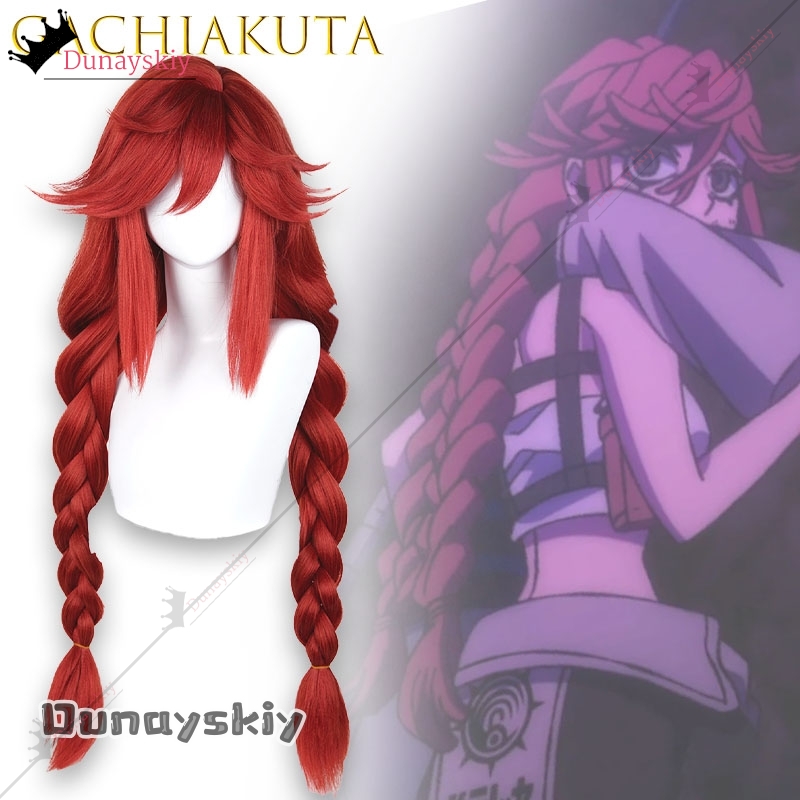 YiNuo@GACHIAKUTA Riyo Cosplay  - Anime Cosplay With Red Hair recensie en prijs