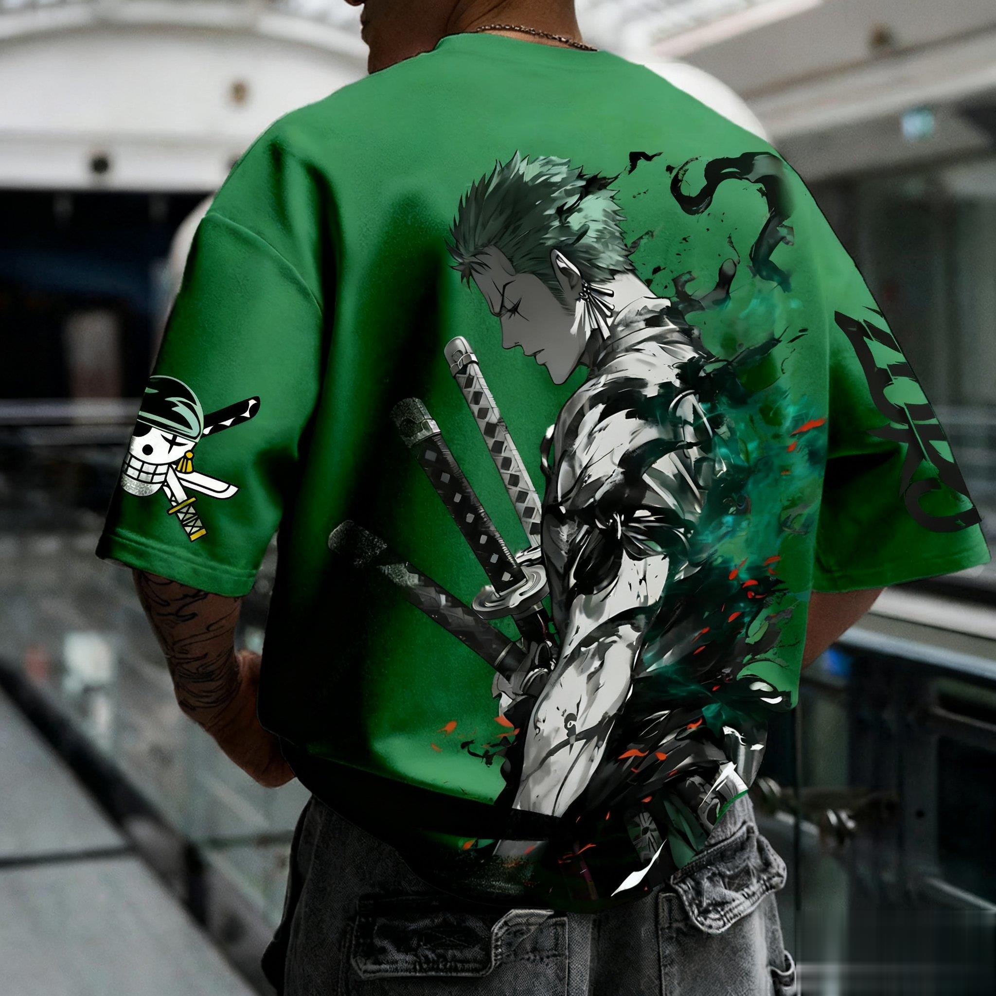 Zomer Y2k Anime Een Stuk Zoro  - Dragon Ball Saiyan Armor recensie en prijs