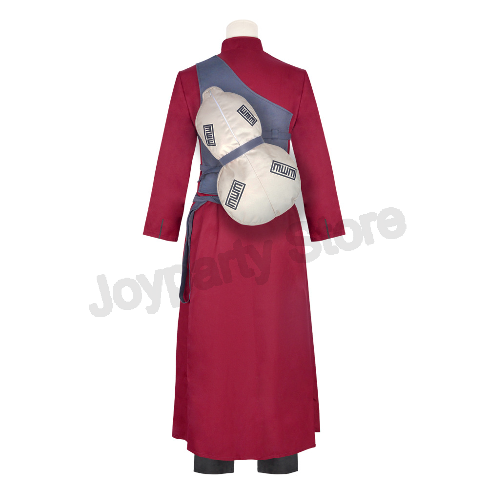 Gaara Cosplay Kostuum Zand Vij - Anime Cosplay With Red Hair recensie en prijs