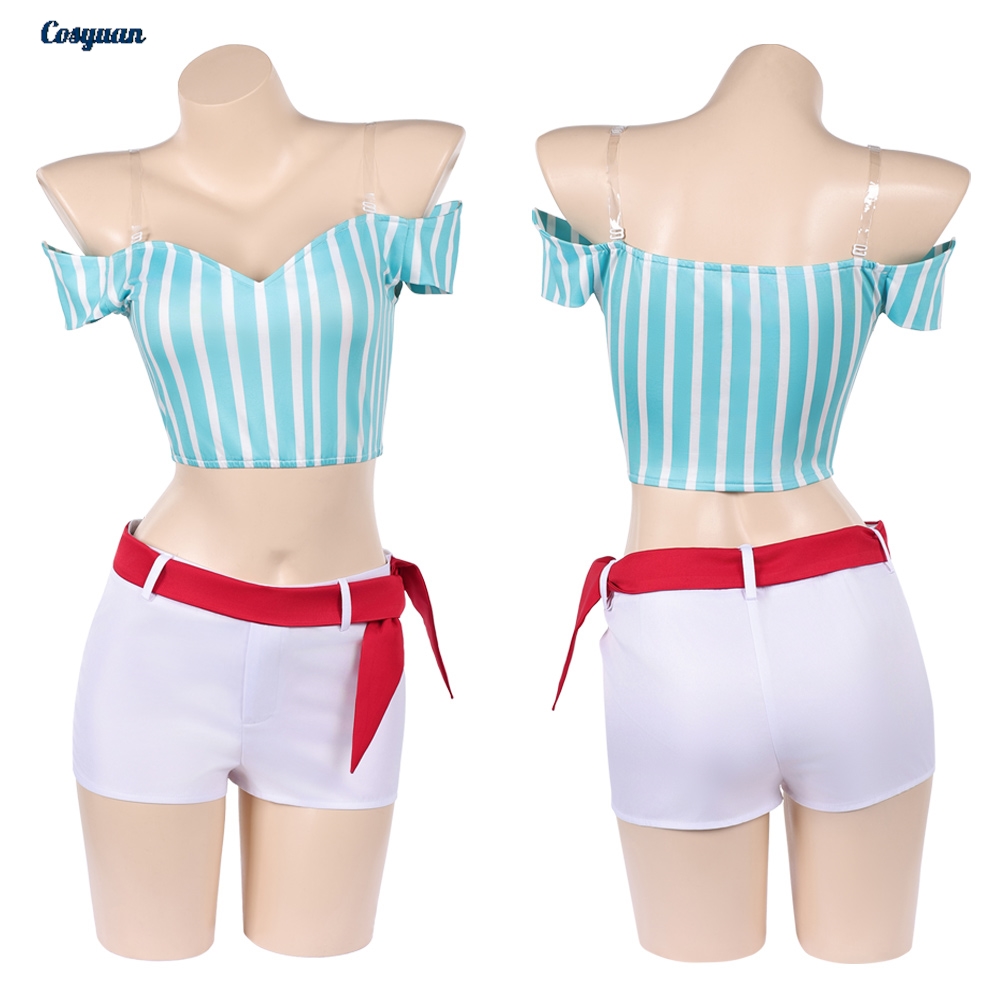 Anime Piraat Cosplay Nami Top  - Anime Cosplay Outfits Female recensie en prijs