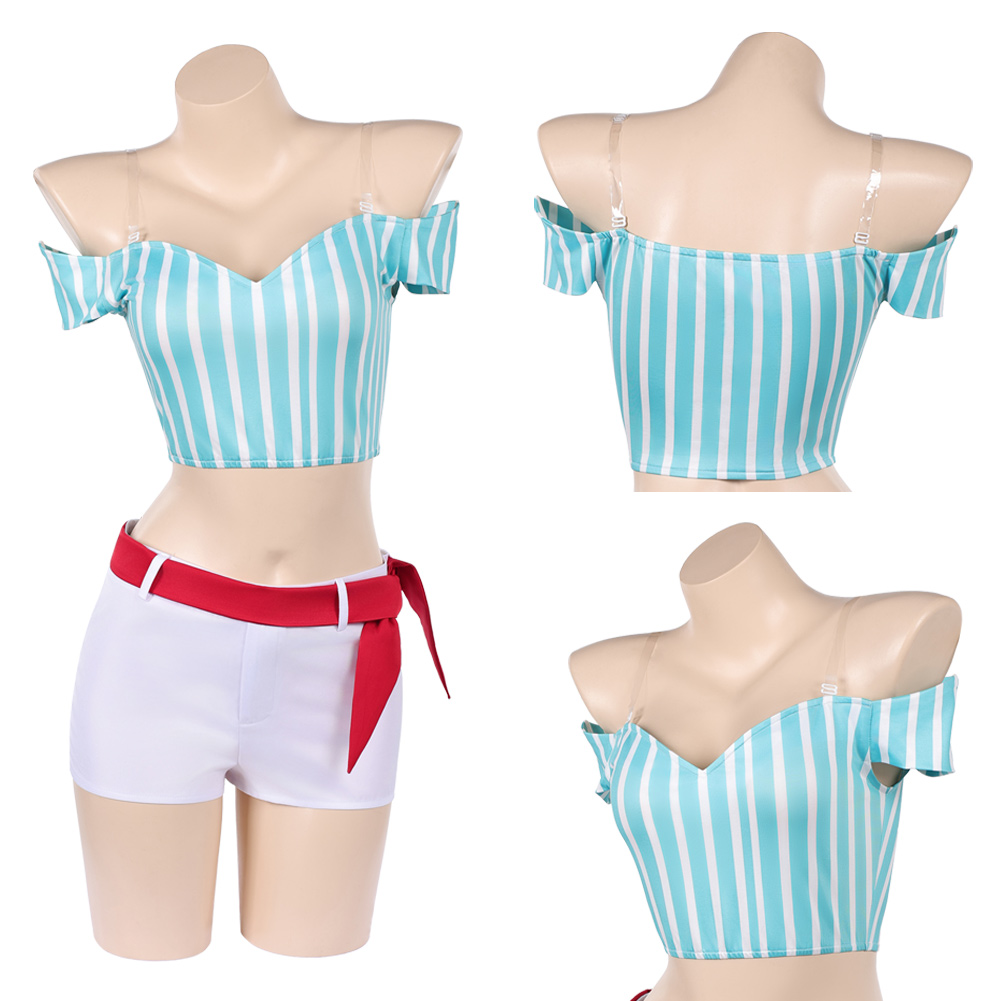 Anime Piraat Cosplay Nami Top  - Anime Cosplay Outfits Female recensie en prijs