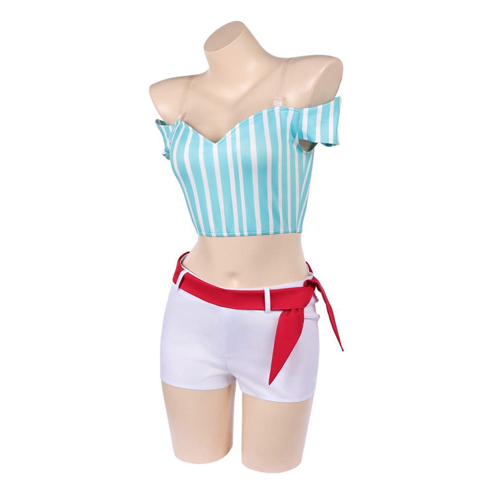 Anime Piraat Cosplay Nami Top  - Anime Cosplay Outfits Female recensie en prijs