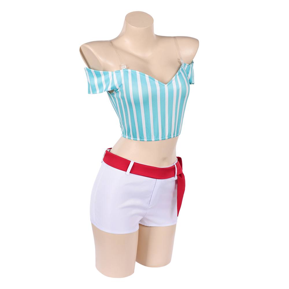 Anime Piraat Cosplay Nami Top  - Anime Cosplay Outfits Female recensie en prijs